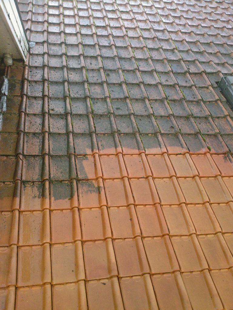 Reinigen en ontmossen van daken | Aquastra